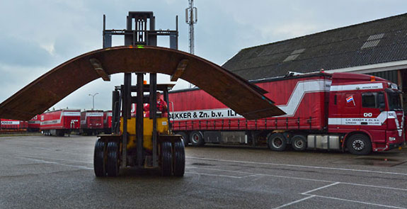 Heftrucks C.H. Dekker Transport